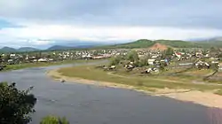 The town of Mogocha, the administrative center of Mogochinsky District