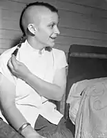 Girl with rattail mohawk, 1951