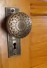 Detail of doorknob