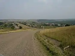 KEntrance to Molyobka, Kishertsky District