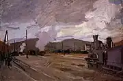 The Railroad Station at Argenteuil (1872)
