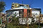 Yurt-shaped shamanic temple in Ulaanbaatar.