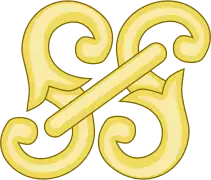 Monogram SS Badge of Henry IV.