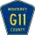 County Road G11 marker