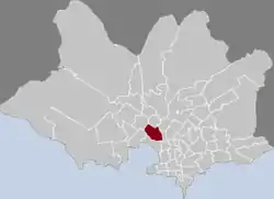 Location of Prado - Nueva Savona in Montevideo