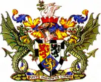 Arms of Montgomeryshire District Council