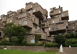 Habitat 67 (Montreal, Canada), 1966–1967, by Moshe Safdie
