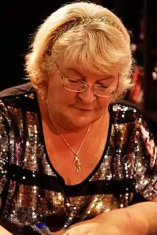 Robillard at the Kids Books Salon, 2010