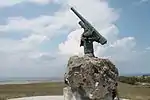 Monument to Soviet paratroopers killed in 1943-1944, on the waters of the Strait of Kerch and Taman Bay in the Battle of Crimea.