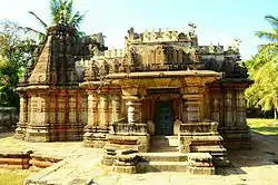 Moole Shankareshvara temple (1260 A.D.) at Turuvekere in Tumkur district
