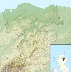 Thomshill is located in Moray