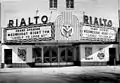 The Rialto as it appeared in 1953
