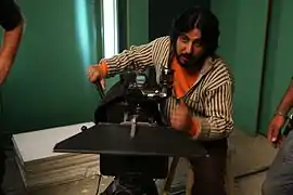 Behind the scenes film without permission