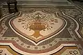 Mosaic on the floor of the choir