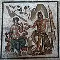 Polyphemus and Galatea, Roman mosaic from the 2nd century AD.