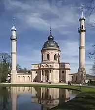 Islamic inspiration - Garden Mosque of the Schwetzingen Palace (Germany), 1779-1795, by Nicolas de Pigage