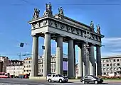 Moscow Triumphal Gate in Saint Petersburg