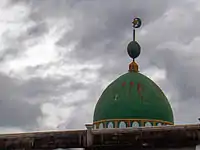 Dome of a mosque in Santa Lucia District