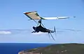 A Pegasus rigid wing hang glider with a Mosquito A10 harness, the model previous to the NRG