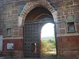 Entrance of fort