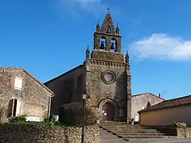 The church in Mourvilles-Hautes