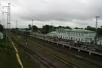 View (direction — to Moscow) of the station2012 г.