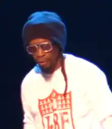 Kelly performing in 2017