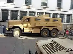 A Cougar HE in Casablanca during the shooting of the Moroccan-Chinese movie Operation Red Sea