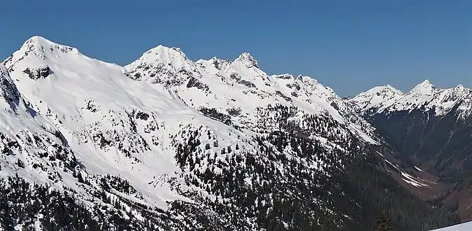 Mt. Sefrit from Hannegan Peak