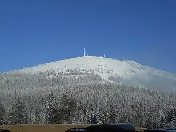 View of the summit in 2016