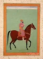 Mirza Najaf Khan Baloch, the commander-in-chief of the Mughal Army.