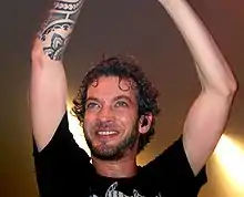 Mooki during a performance in Beer Sheva, March 2010