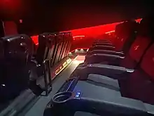 Multisensory venue complete with olfaction chairs with mist dispersion, scent biotechnology, nanoemulsion, with medical technology and digitally therapeutic applications.