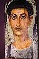 2nd–4th-century mummy portrait from Hawara (Ny Carlsberg Glyptotek)