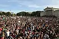 Protesters in Munich