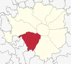 Location of Zone 6 of Milan