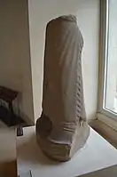 Remain of the statue