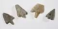 Flint arrowheads