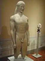 Milani kouros, Florence Museo Archeologico, Richter (1960).: 70 