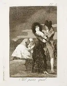 Capricho No. 5: Tal para cual (Two of a kind)