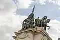 Triumphal March of the Brazilian Nation allegorical sculpture at the Monument to the Independence of Brazil