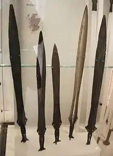 Bronze swords, c. 1000 BC