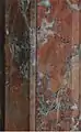 Marble from the columns in the banking hall