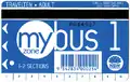 MyBus 1 TravelTen ticket