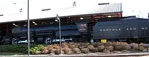 Norfolk & Western 2156, the strongest-pulling steam locomotive in existence.