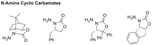 N-Amino cyclic carbamates