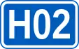 Highway H02 shield}}