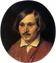 Nikolai Gogol portrait, 1841