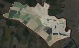 Aerial image of an island.