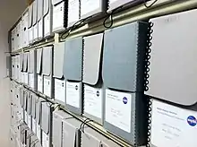Image of archival boxes.